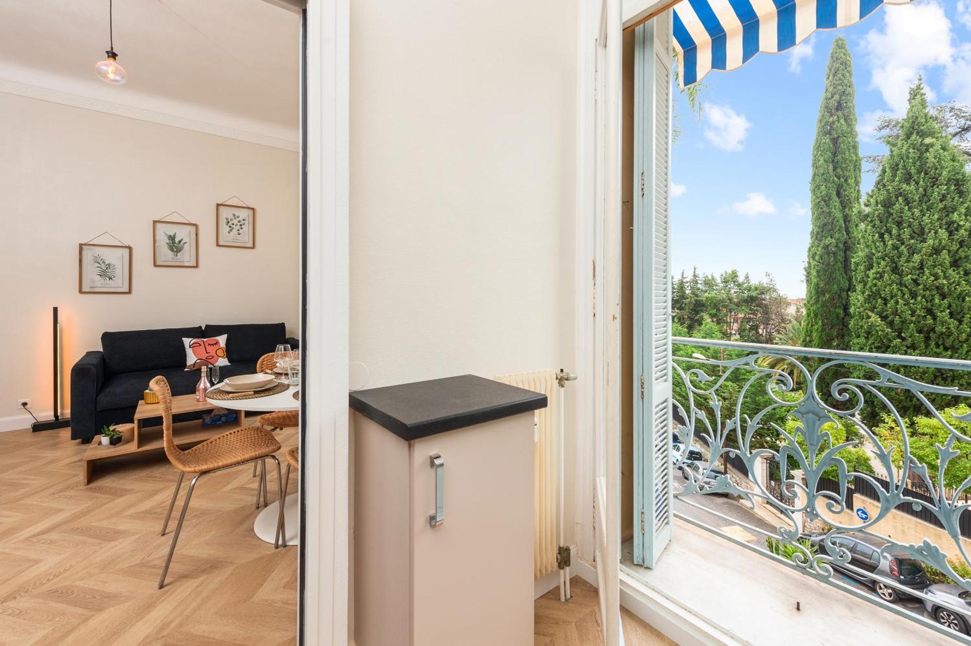 Mont Fleuri- Somptueux 2 Pieces - Parking - Menton Apartment Екстериор снимка