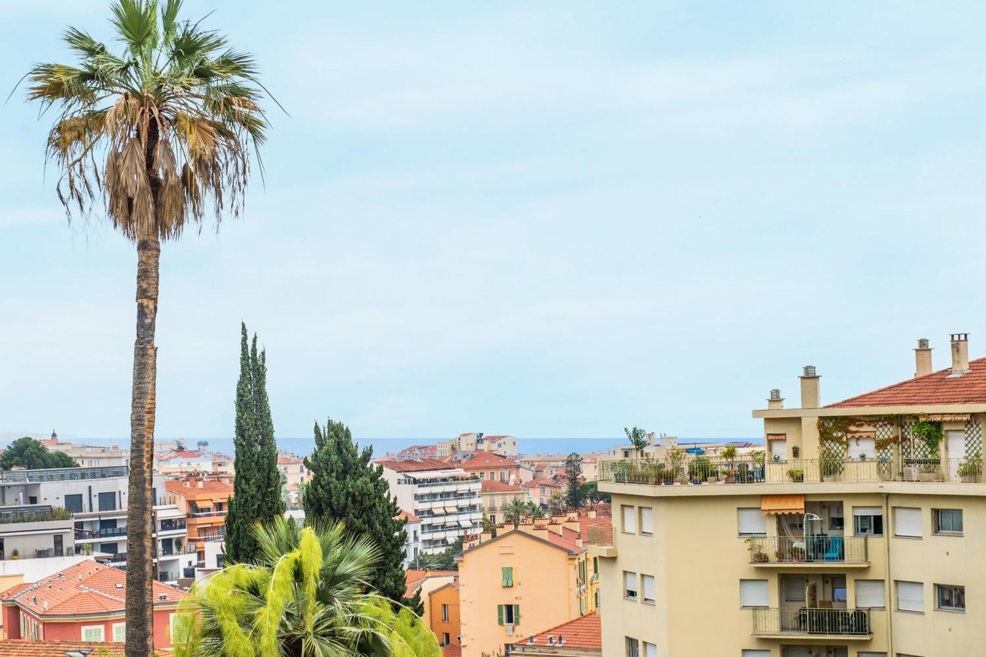 Mont Fleuri- Somptueux 2 Pieces - Parking - Menton Apartment Екстериор снимка