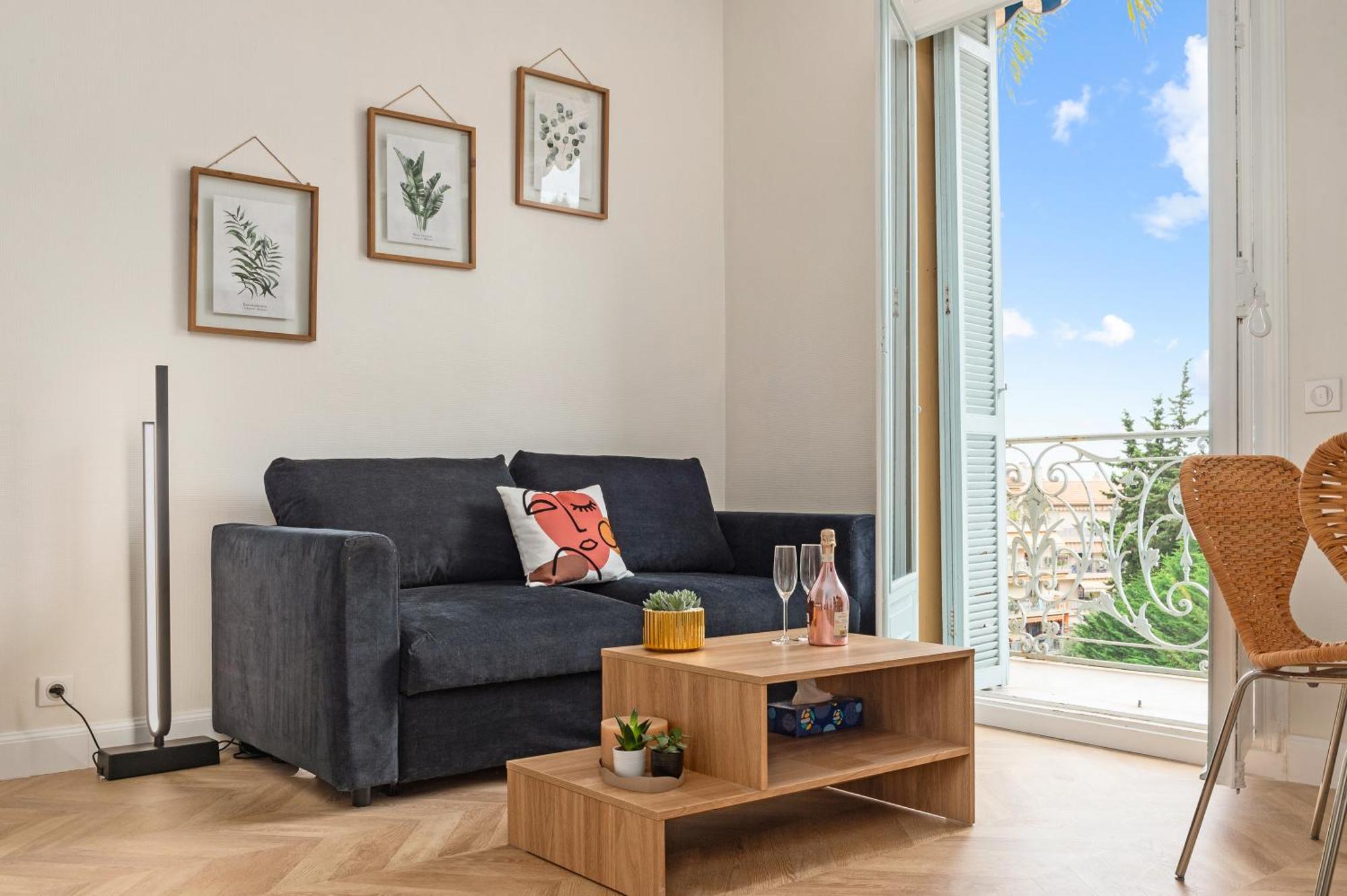 Mont Fleuri- Somptueux 2 Pieces - Parking - Menton Apartment Екстериор снимка